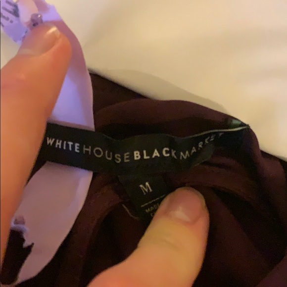 White House Black Market flowy blouse - Picture 2 of 3